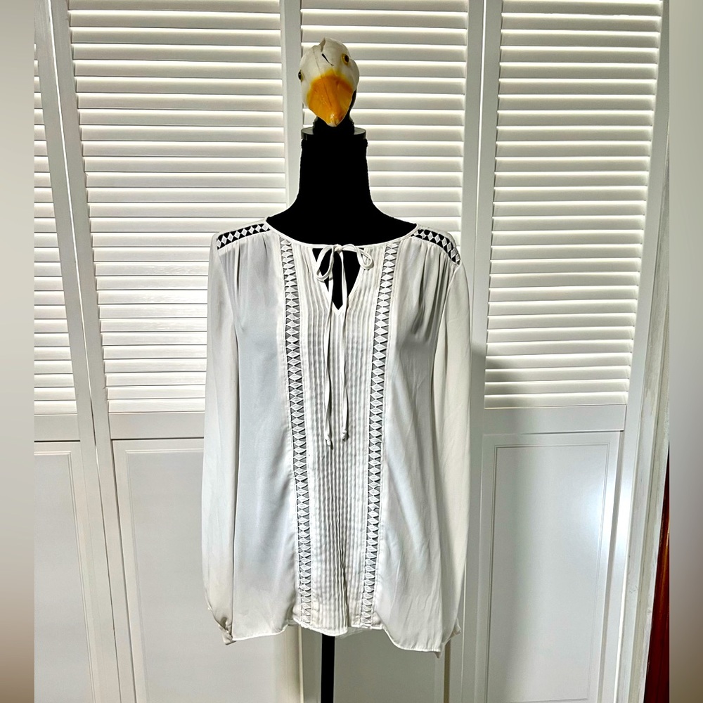 White House/Black Market white blouse